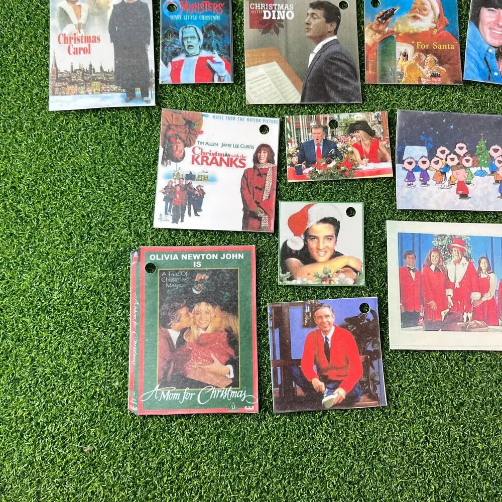 Vintage Lot Christmas Collectible Musical Tag Cards